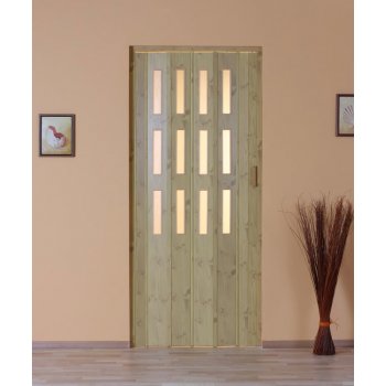 Hopa Lamelové shrnovací dveře v šíři 73-336 cm LUCIANA COLOR, model 4