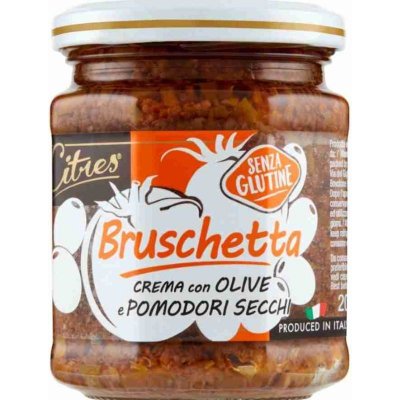 Citres Bruschetta rajčatově-olivová Pomazánka 200 g – Sleviste.cz