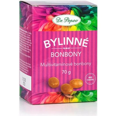 Dr.Popov Bonbony Multivitamín 70 g