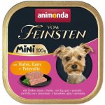 Animonda Vom Feinsten Mini Adult Dog kuřecí husí a petržel 100 g – Sleviste.cz