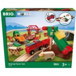 Brio Vláčkodráha World 33984 Hrací set zvířecí farma – Sleviste.cz