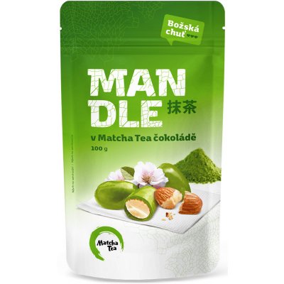 Kyosun Mandle v Matcha Tea čokoládě 100 g – Zboží Mobilmania