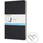 Moleskine Sešity 3 ks tečkované černé L – Zboží Mobilmania
