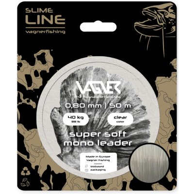 VAGNER Super Soft Mono Leader (50m) Velikost: 0,8 – Hledejceny.cz
