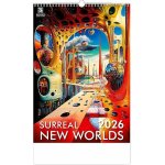 Nástěnný Helma Surreal New Worlds 2026 – Zboží Dáma