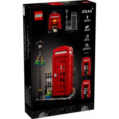 LEGO® Ideas 21347 Červená londýnská telefonní budka