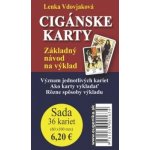 Karty - Cigánské karty karty + brožúrka Vdovjaková Lenka – Zbozi.Blesk.cz