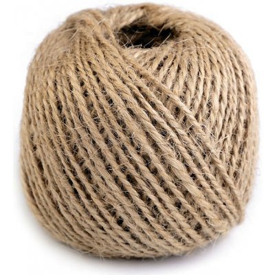 Jutový provázek Ø1 mm Varianta: režná přírodní, Balení: 1 ks – Zboží Dáma