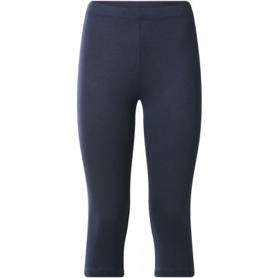 ESMARA Dámské capri legíny černá / navy modrá – Zboží Mobilmania
