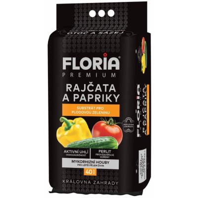 FLORIA Premium Zahradnický substrát 40 l – Zboží Dáma