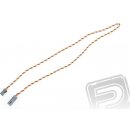 Hitec 4611 S prodlužovací kabel JR kroucený silný zlacené kontakty PVC 60 cm
