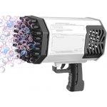 Bublifuková pistole s 69 otvory a barevnými LED světly – Zboží Dáma