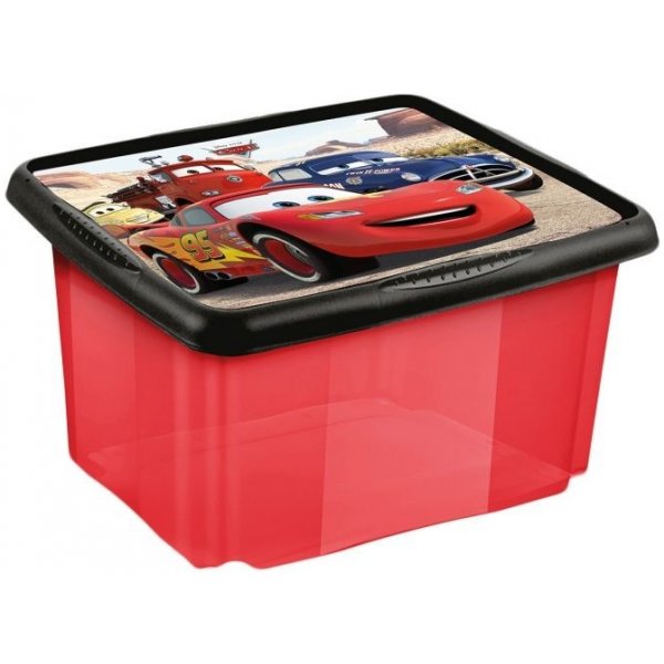 Keeeper Box na hračky Cars 45 l červený DS33306330 od 290 Kč - Heureka.cz