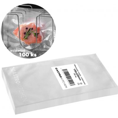 GastroKitchen vakuovací sáčky vroubkované 150 x 250 mm – 100 ks – Zboží Dáma
