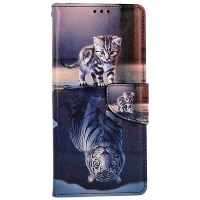 Pouzdro TopQ Samsung A14 5G knížkové Tygr