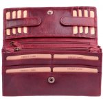 Lagen dámská kožená peněženka V 40 T Wine RED červená – Zboží Mobilmania