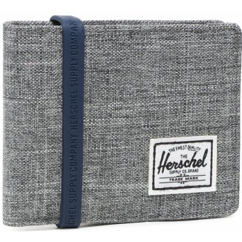 HERSCHEL peněženka Roy Coin RFID Raven Crosshatch 00919