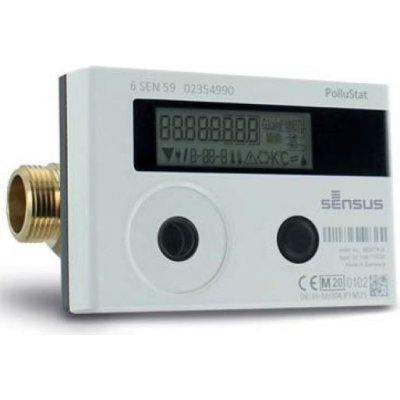 Sensus Měřič tepla Pollustat Qp 2,5 DN 20 (3/4") L=130mm PN16 – HobbyKompas.cz