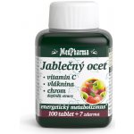 MedPharma Jablečný ocet + vláknina + vitamin C + chrom 107 tablet – Hledejceny.cz