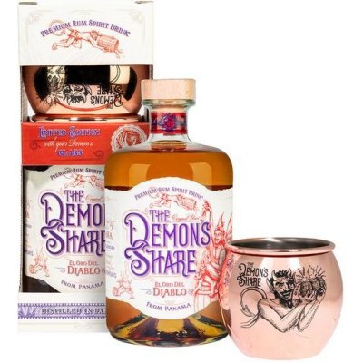 The Demon's Share 3y 40% 0,7 l (dárkové balení plechový kotlík)