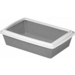 TRAY 2 kočičí WC s okrajem 50 x 35 x 12cm – Zboží Mobilmania