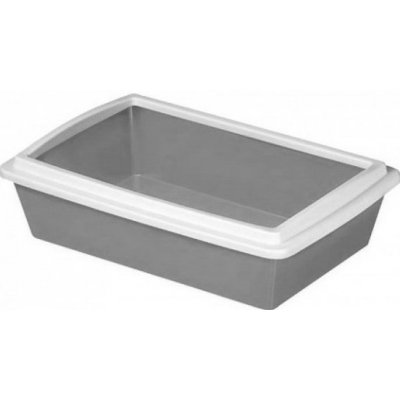 TRAY 2 kočičí WC s okrajem 50 x 35 x 12cm – Zboží Mobilmania