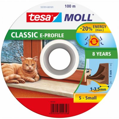 TESA Těsnění "E", 9 x 4 mm x 100 m – Zboží Mobilmania