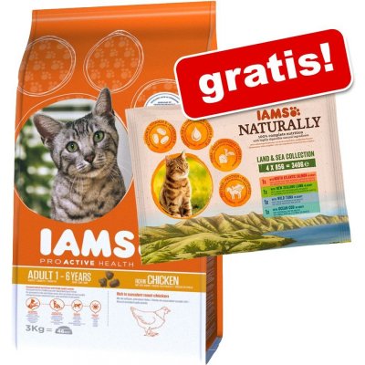 Iams ProActive Health Adult Original kuře 3 kg – Hledejceny.cz