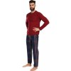 Pánské pyžamo Tommy Hilfiger UM0UM02995 0WQ pánské pyžamo dlouhé vícebarevné