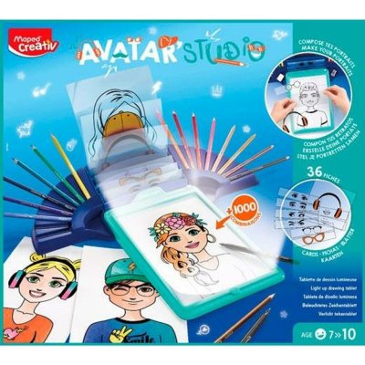 Sada Maped Creativ Avatar Studio tabulka s podsvícením – Zboží Mobilmania