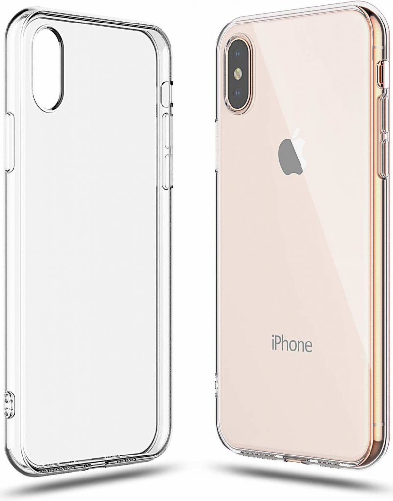 Pouzdro Forcell Ultra-thin Anti-Shock 0.5 Apple iPhone XS Max čiré