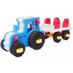 Pěnový traktor VIKTOR - modrý – Hledejceny.cz