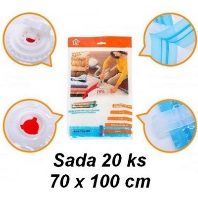 Gacek Vakuové pytle 70x100 cm sada 20ks – Zboží Dáma