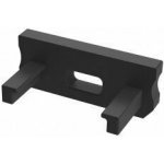 Berge Krytka pro profil D černá s otvorem ZAS-LUM-D-O-CZ – Zboží Mobilmania