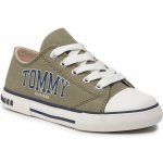 Tommy Hilfiger Low Cut Lace Up Sneaker T3X4 32208 1352 Zelená – Zboží Mobilmania