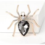 Gaira brož Pavouk 312934 Gold šedá – Zboží Dáma