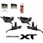 SHIMANO UPGRADE set XT BR-M8220 BL-M8200 BR-př+zad/BL-levá+pravá SM-BH90-1000mm+1700mm resin des. IBRM8220UPGKIT2 – Hledejceny.cz