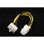 PremiumCord Redukce napájení 8pin/M zdroj na P4 4pin/F KN-16 – Zboží Živě