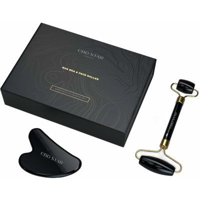 CBD Star Gua Sha & Face Roller 1 ks – Zboží Mobilmania