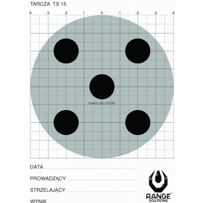 Range Solutions Střelecký terč TS-15 100ks – Zboží Dáma