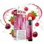 RIOT 1000 Strawberry Raspberry Cherry 20 mg 1000 potáhnutí – Sleviste.cz