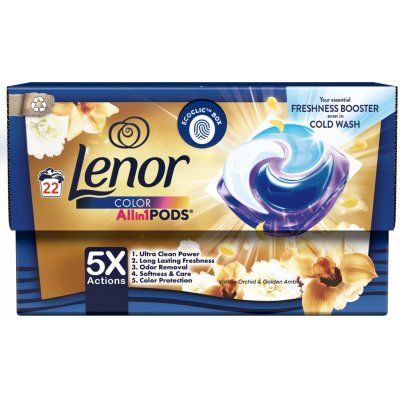 Lenor Allin1 Color Gold Orchid kapsle 22 PD – Zbozi.Blesk.cz