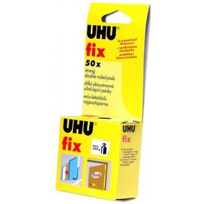 UHU Fix – oboustranná lepící páska 50 dílků – Zboží Mobilmania