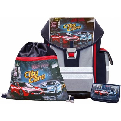 Emipo aktovkový ONE CITY CARS 3-dílný set – Hledejceny.cz