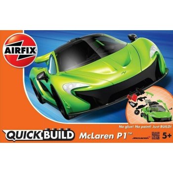 AIRFIX Quick Build auto J6021 McLaren P1 zelená