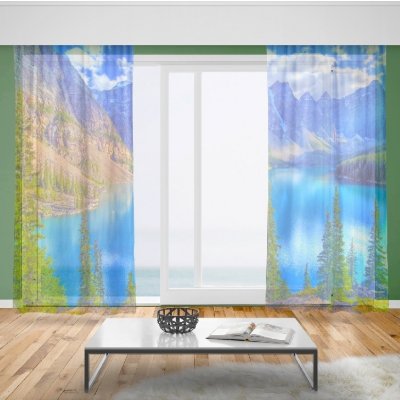 IMPAR Záclony Rybník (Rozměr záclony: 150x250) – Hledejceny.cz