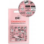 E.Mi Charmicon 3D Silicone Stickers 144 Be Nice samolepka – Zbozi.Blesk.cz