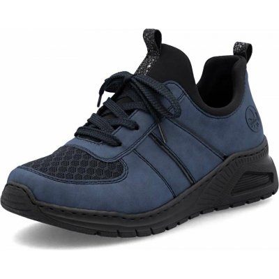 Reiker Dámské polobotky M4970 14 modrá W5 – Zboží Mobilmania