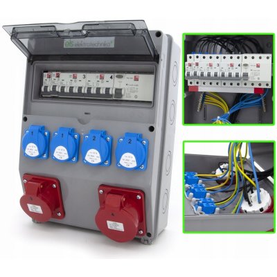 Rozvaděč ELS Elektrotechnika 230 V IP44 40 A – Hledejceny.cz