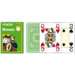 Modiano Texas Poker Size 4 Jumbo Index Profi plastové světle zelená – Zboží Dáma